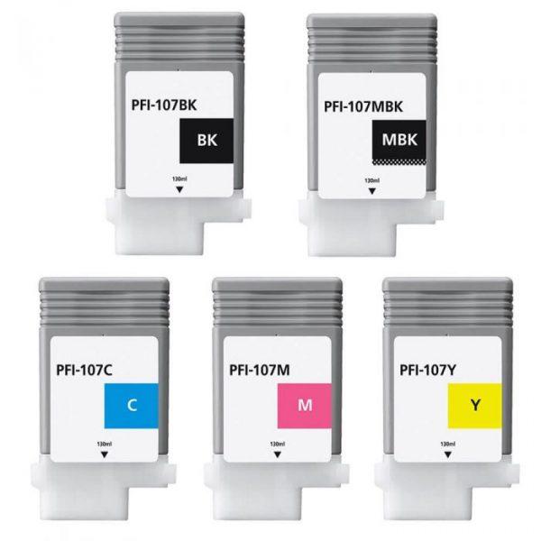 Compatible Canon PFI-107 Cyan Inkjet